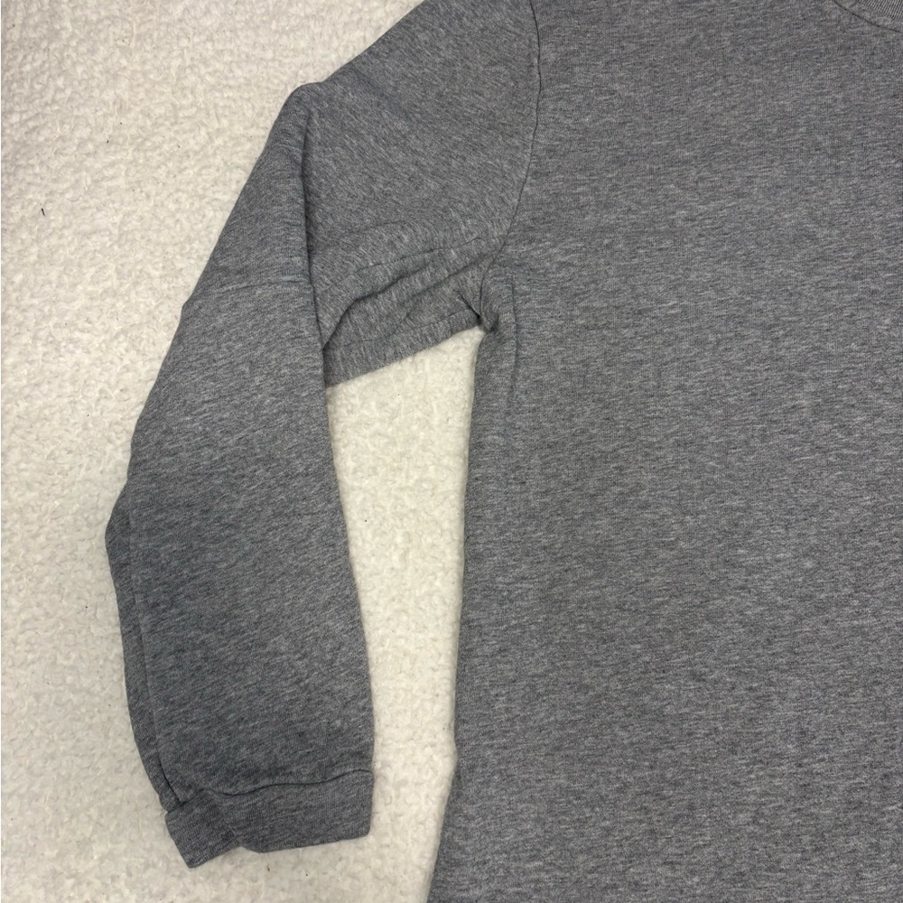 BYLT Men Gray Active Fleece Core Crewneck Sweatshirt - Picture 4 of 13